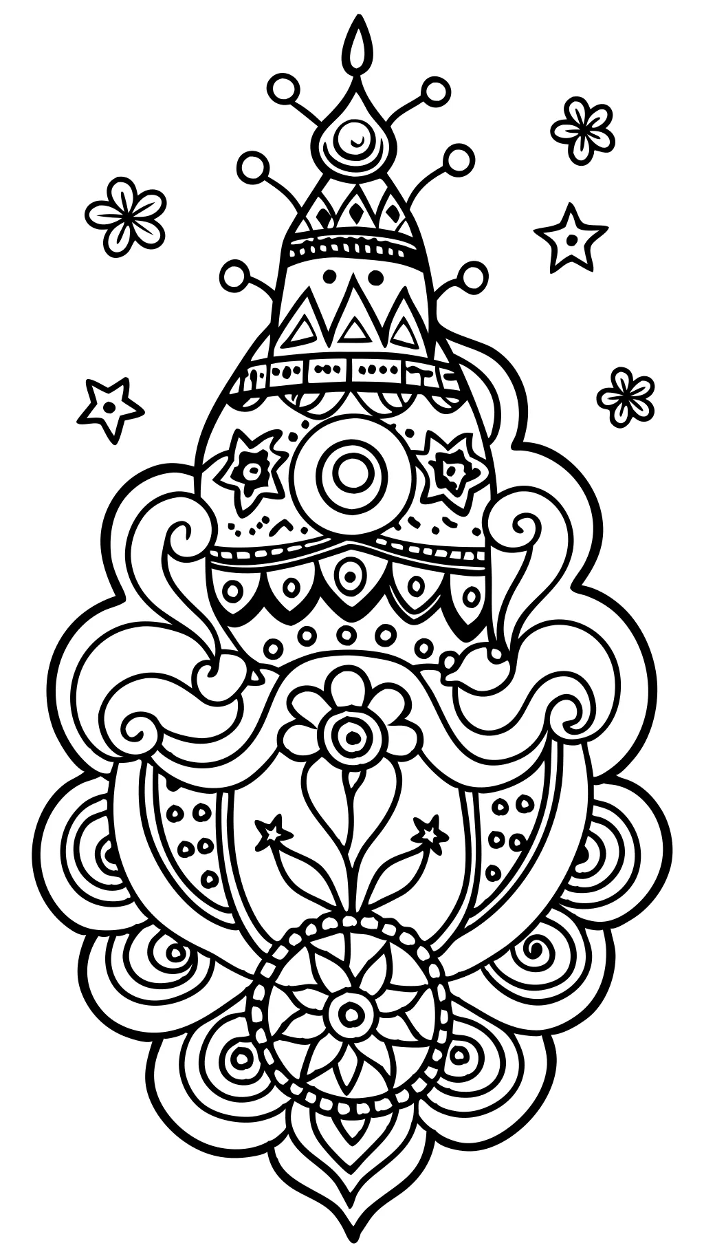 coloring pages psychedelic